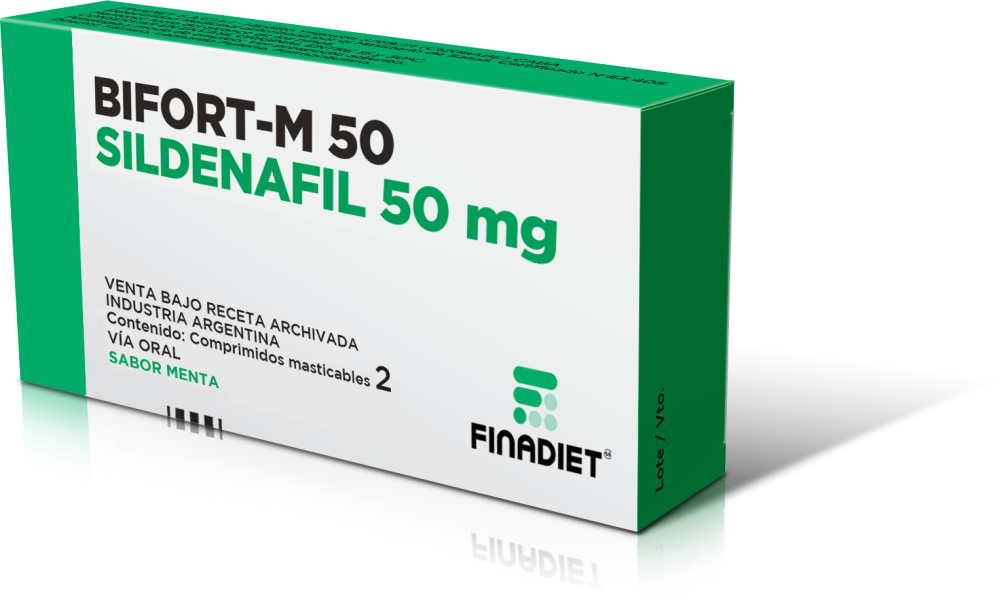 Bifort 50 mg y 100 mg (Sildenafil Finadiet)