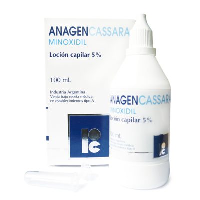 Minoxidil Loción 5 % (Ylox / Anagen) - Anagen loción capilar Minoxidil 5 % x 100 ml