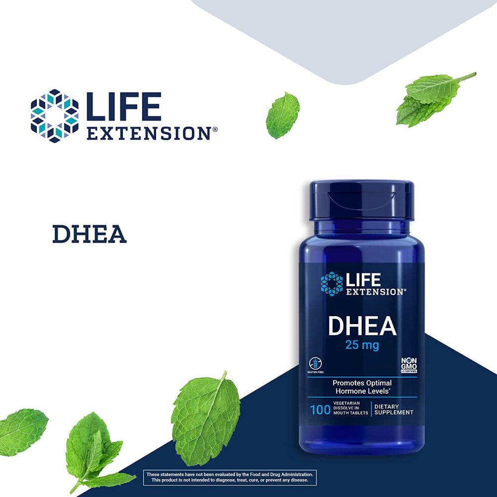 DHEA (Dehydroepiandrosterona) 25 mg y 50 mg (importado USA) - Imagen 5