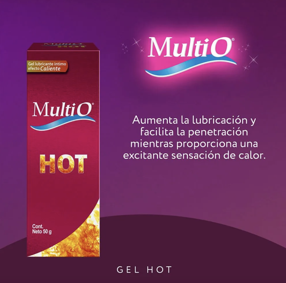 MultiO HOT gel femenino (Efecto caliente) - Imagen 3
